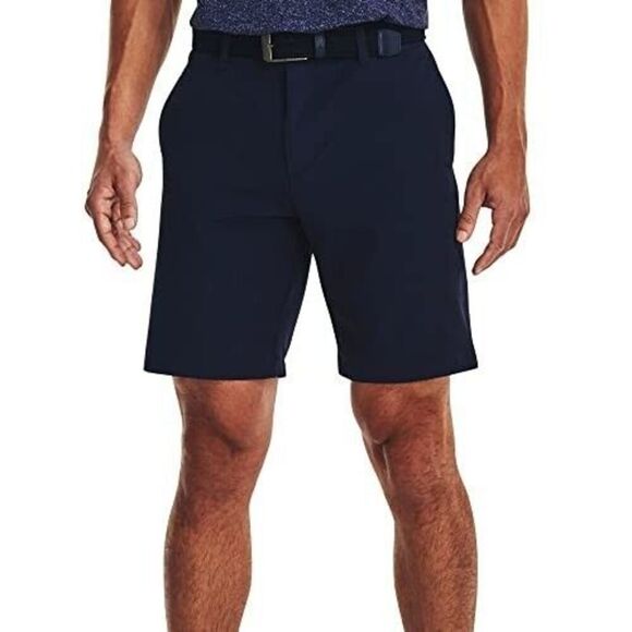 Under Armour 1377302-410 Men's Sz 32 Navy Blue 10" Golf Shorts - Picture 9 of 10